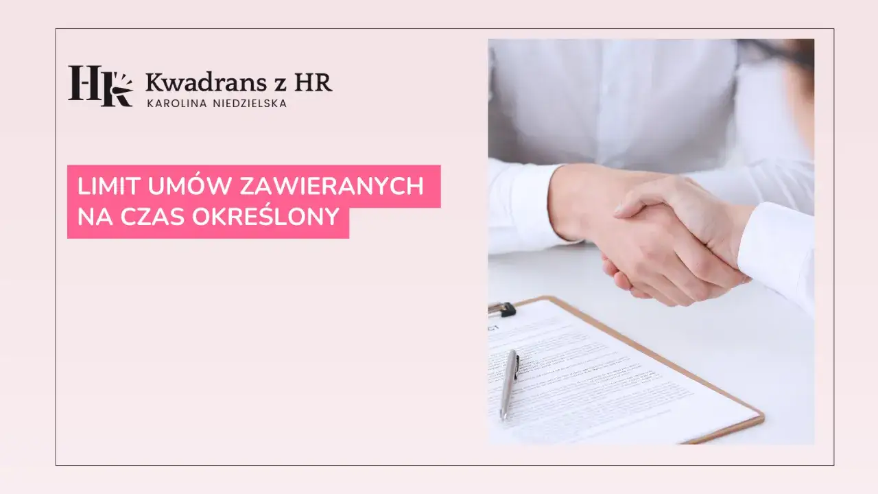 Uścisk dłoni po podpisaniu umowy. Dowiedz się, ile może być umów na czas określony.